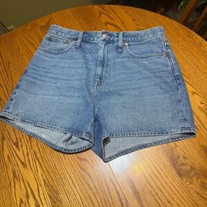 Madewell The Mom Jean Short Size 32